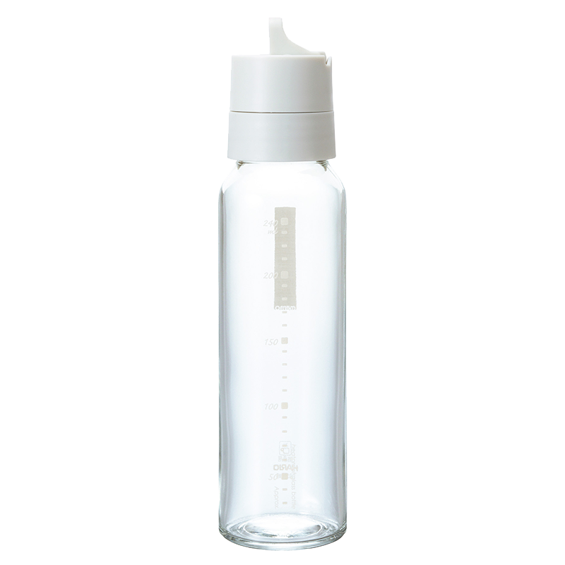HARIO One Touch Dressing Bottle 240ml ODB-240-PGR Pale Grey