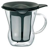 HARIO OTM-1B One Cup Tea Maker Black