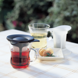 HARIO OTM-1B One Cup Tea Maker Black picnic outside tea