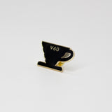 Hario V60 Pin Badge
