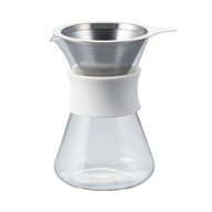 S-GCM-40-W HARIO [Simply HARIO Series] Glass Coffee Maker metal filter