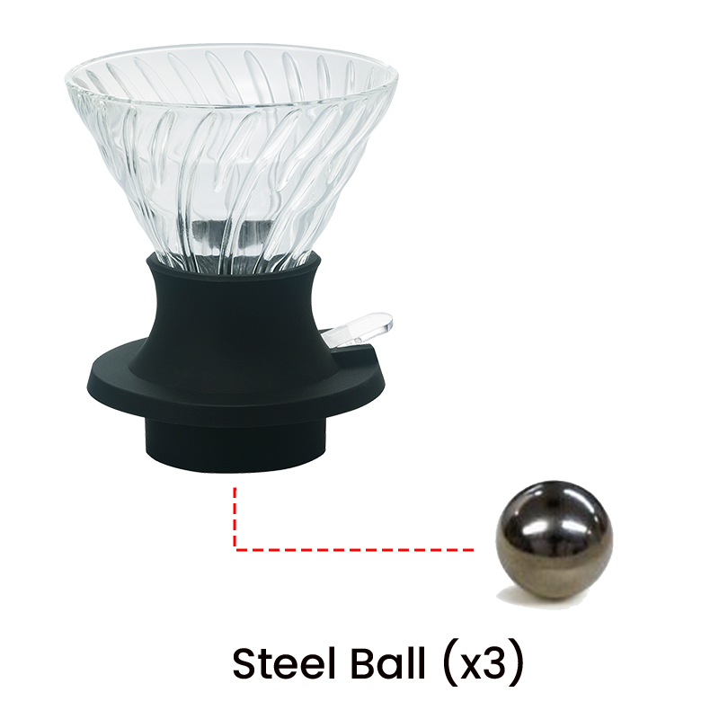 SB-TDR-80 / Stainless Balls for TDR-80 and HARIO Switch (3 pcs.)