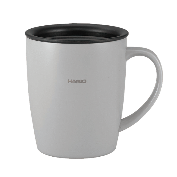 HARIO Heat Retention Mug with Lid, 300mL SMF-300-GR Grey