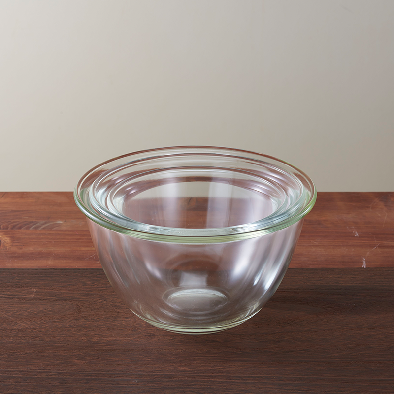 HARIO Heatproof Glass Bowl 3 pcs set MXPN-3704 stacked