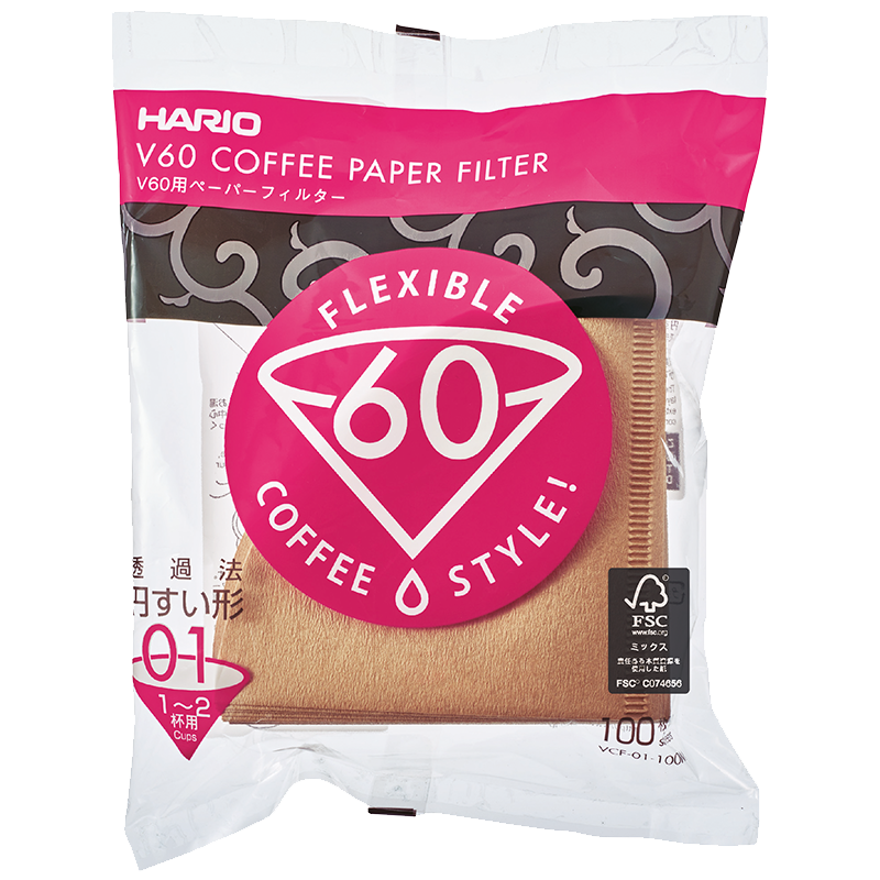 V60 Filter Paper, 01 Size (100 pcs)