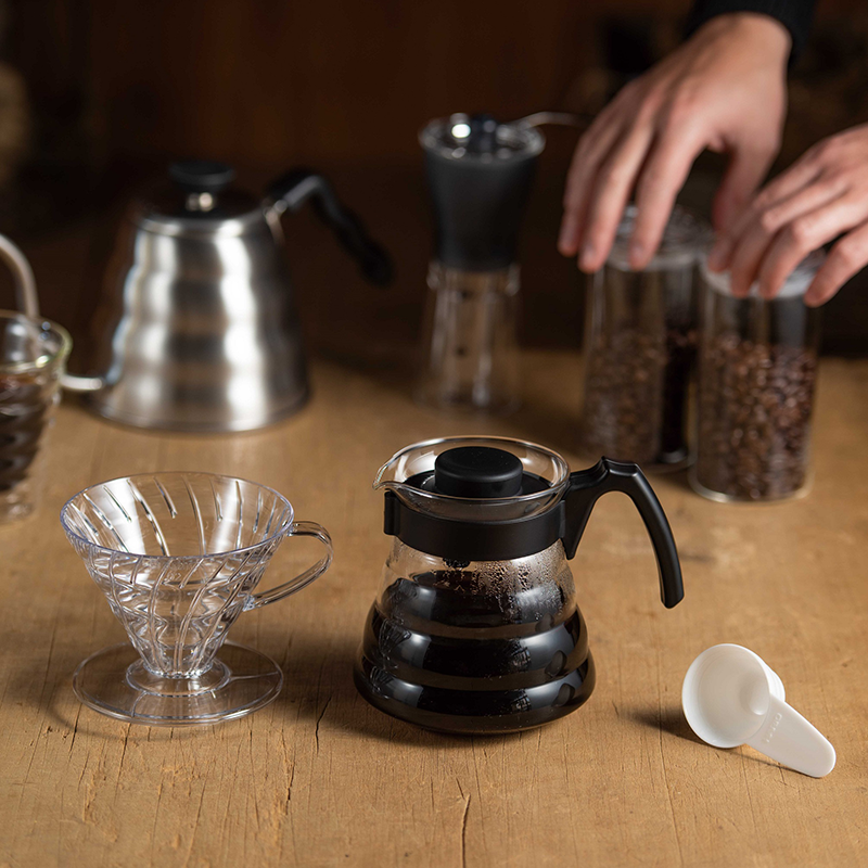 HARIO V60 Craft Coffee Maker Set VCND-02B-EX coffee beans dripper server spoon