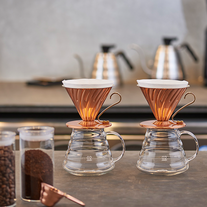 V60 Copper Dripper 02 Size HARIO Europe