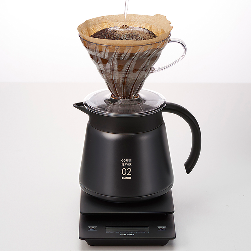 V60 Heat-Retaining Stainless Server, 600/800mL