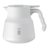 HARIO VHSN-60-W V60 Insulated Stainless Steel Server PLUS - White