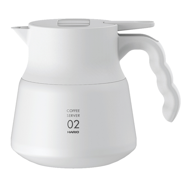 HARIO VHSN-60-W V60 Insulated Stainless Steel Server PLUS - White