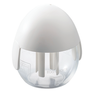 HARIO XECN-M-W Microwave Glass Egg Cooker White 
