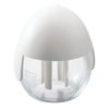 HARIO XECN-M-W Microwave Glass Egg Cooker White 