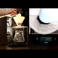HARIO VSTN-2000B-BLM V60 Drip Scale - Bloom Series Black 