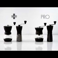 HARIO MSCS-2DTB-BLM Ceramic Coffee Mill Skerton Plus - Bloom Series Black 